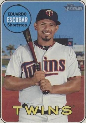 2018 Topps Heritage High Number - Eduardo Escobar #538