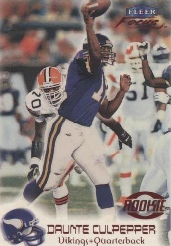 1999 Fleer Focus Daunte Culpepper #165