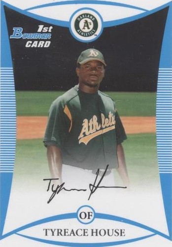 2008 Bowman Draft Picks & Prospects - Tyreace House #BDPP8