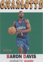 2000-01 Topps Heritage - Baron Davis #65