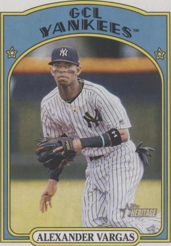 2021 Topps Heritage Minor League Edition - Alexander Vargas #27