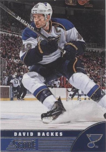 2013-14 Score - David Backes #437