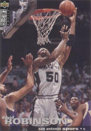 1995-96 Upper Deck Collector's Choice International French I - David Robinson #143