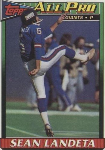 1991 Topps Sean Landeta #30