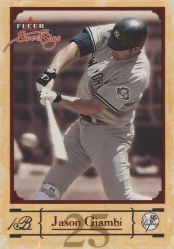 2004 Fleer Sweet Sigs - Jason Giambi #67