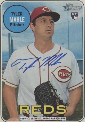 2018 Topps Heritage - Tyler Mahle #ROA-TMA