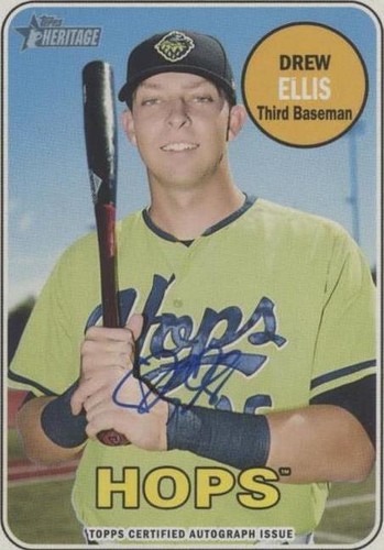 2018 Topps Heritage Minor League Edition - Drew Ellis #ROA-DE