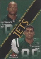 2000 Fleer Tradition Anthony Becht Laveranues Coles #355