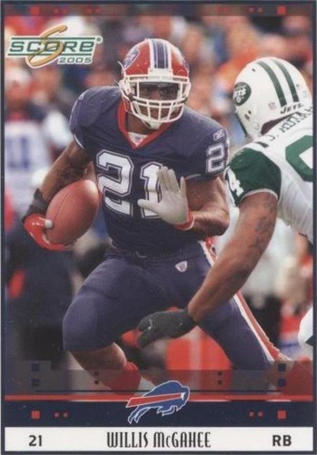 2005 Score Willis McGahee #35