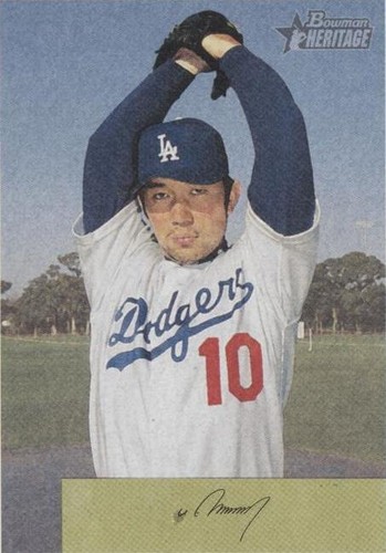2002 Bowman Heritage - Hideo Nomo #78