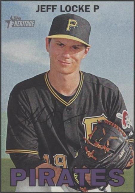 2016 Topps Heritage - Jeff Locke #55