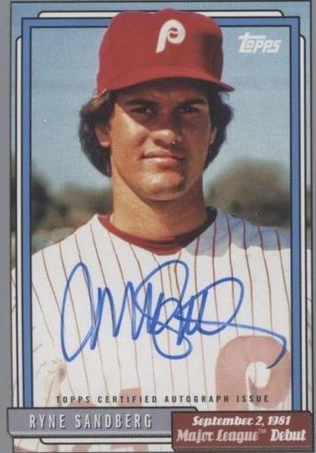 2022 Topps Archives - Ryne Sandberg #72DB-RS