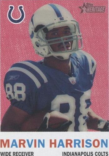 2005 Topps Heritage Marvin Harrison #22