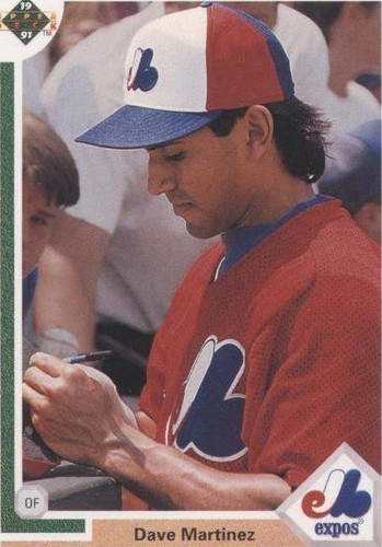 1991 Upper Deck - Dave Martinez #186