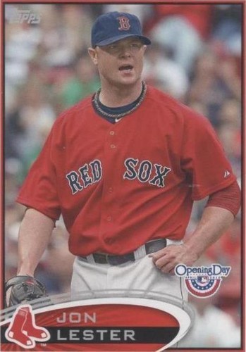 2012 Topps Opening Day - Jon Lester #86