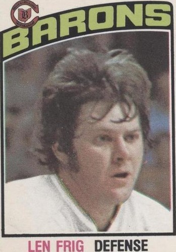 1976-77 O-Pee-Chee - Len Frig #352