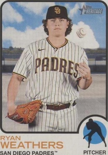 2022 Topps Heritage - Ryan Weathers #442