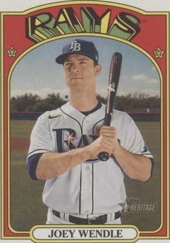 2021 Topps Heritage - Joey Wendle #321