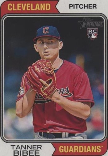 2023 Topps Heritage High Number - Tanner Bibee #686