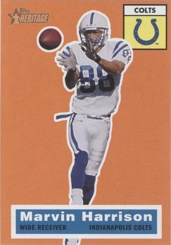 2001 Topps Heritage Marvin Harrison #64