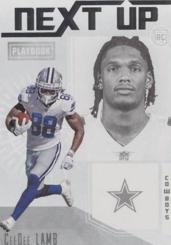 2020 Panini Playbook CeeDee Lamb #NU-7