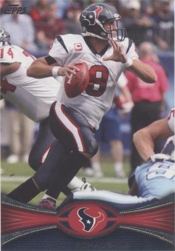 2012 Topps Matt Schaub #107
