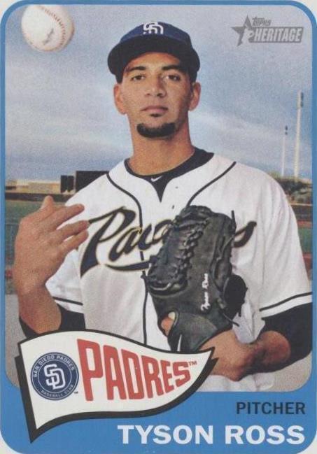 2014 Topps Heritage высокий номер - Тайсон Росс #H522