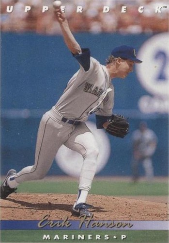 1993 Upper Deck - Erik Hanson #338