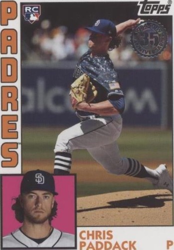 2019 Topps Update Series - Chris Paddack #84-15