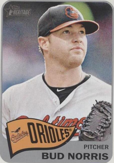2014 Topps Heritage - Bud Norris #417