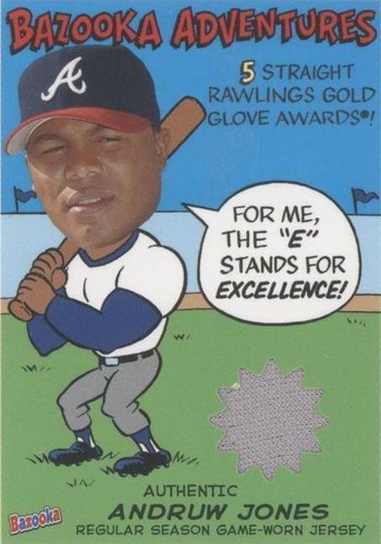 2004 Topps Bazooka - Andruw Jones #BA-AJ