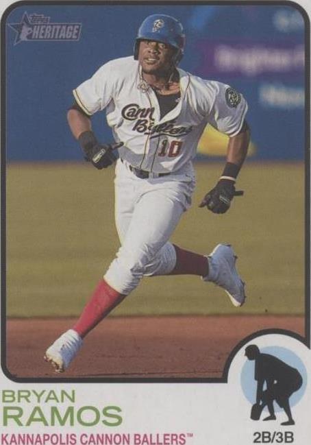 2022 Topps Heritage Minor League Edition - Bryan Ramos #169