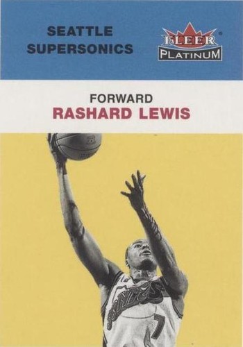 2001-02 Fleer Platinum - Rashard Lewis #82