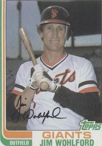 1982 Topps - Jim Wohlford #116