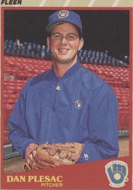Superestrellas de béisbol Fleer 1989 edición limitada - Dan Plesac #32