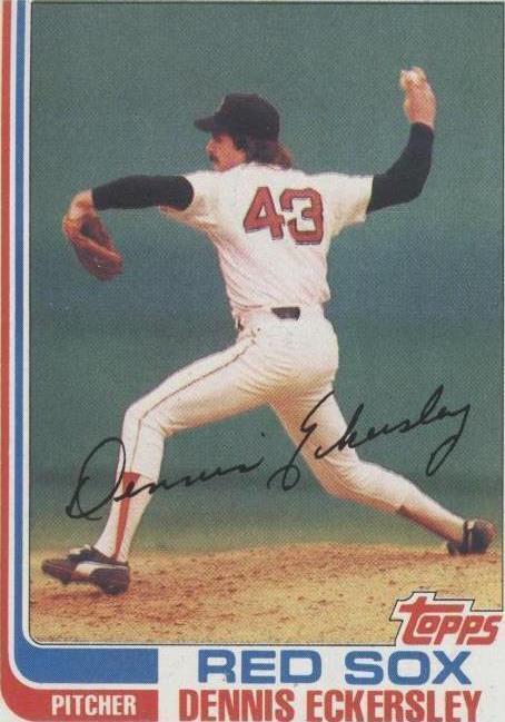 1982 Topps - Dennis Eckersley #490