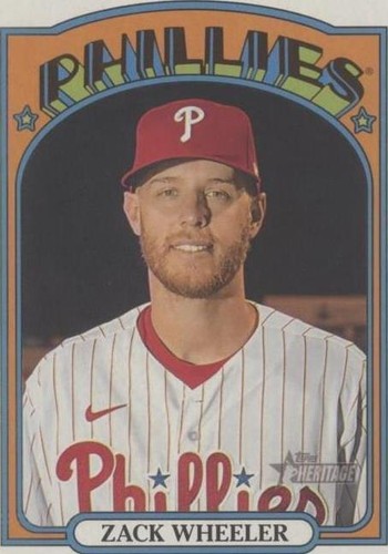 2021 Topps Heritage - Zack Wheeler #355