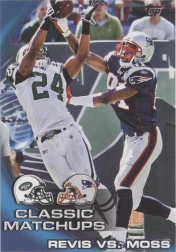 2010 Topps Darrelle Revis Randy Moss #24