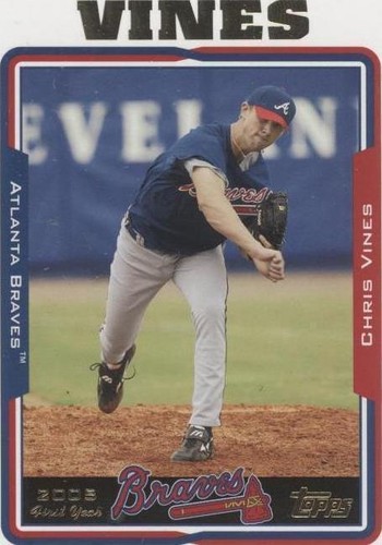 2005 Topps Updates & Highlights - Chris Vines #UH229