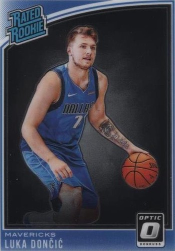 PSA 9 MINT Luka Doncic 2018 Panini Donruss Optic #177 Rookie