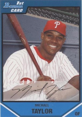 2007 Bowman Draft Picks & Prospects - Michael Taylor #BDPP37