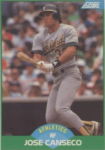 1989 Score - Jose Canseco #1