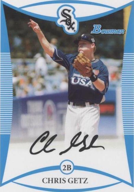 2008 Bowman Draft Picks & Prospects - Chris Getz #BDPP81