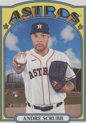 2021 Topps Heritage High Number - Andre Scrubb #592