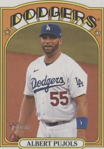 2021 Topps Heritage High Number - Albert Pujols #687