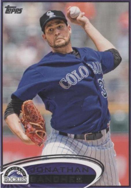 2012 Topps Update Series - Jonathan Sanchez #US29