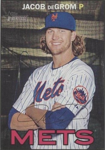 2016 Topps Heritage - Jacob deGrom #495