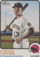 2022 Topps Heritage - Ke'Bryan Hayes #318