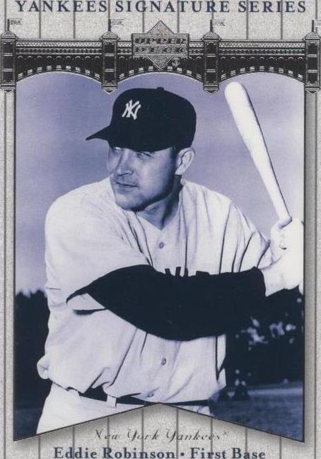 2003 Upper Deck Yankees Signature Series - Eddie Robinson #29