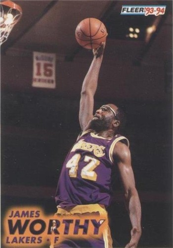 1993-94 Fleer - James Worthy #105